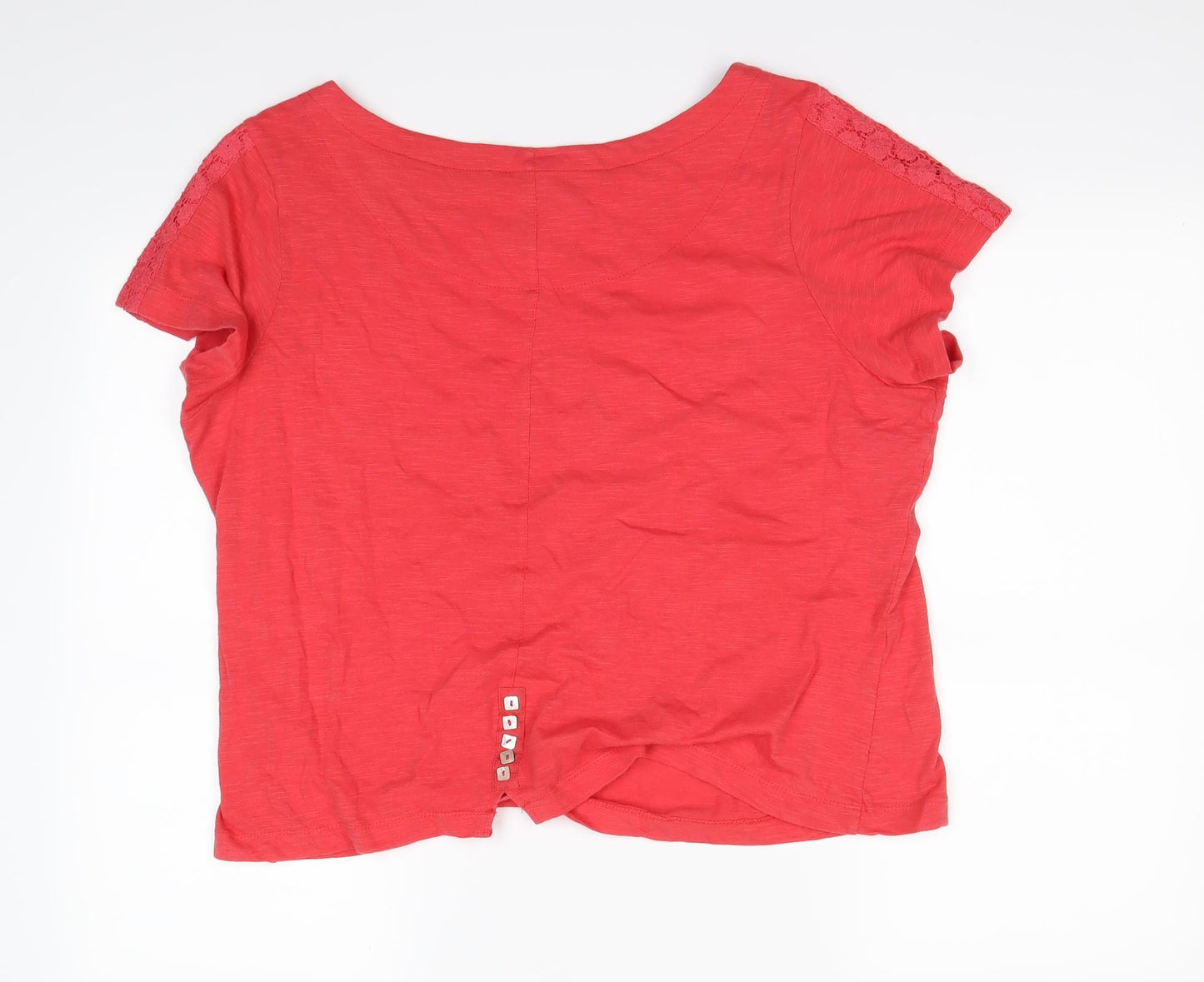 Mistral Womens Red   Basic T-Shirt Size 18