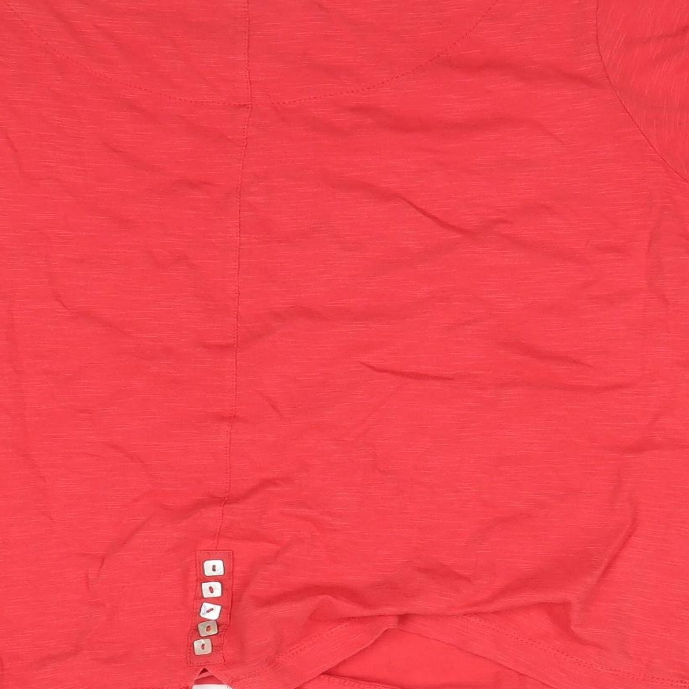 Mistral Womens Red   Basic T-Shirt Size 18