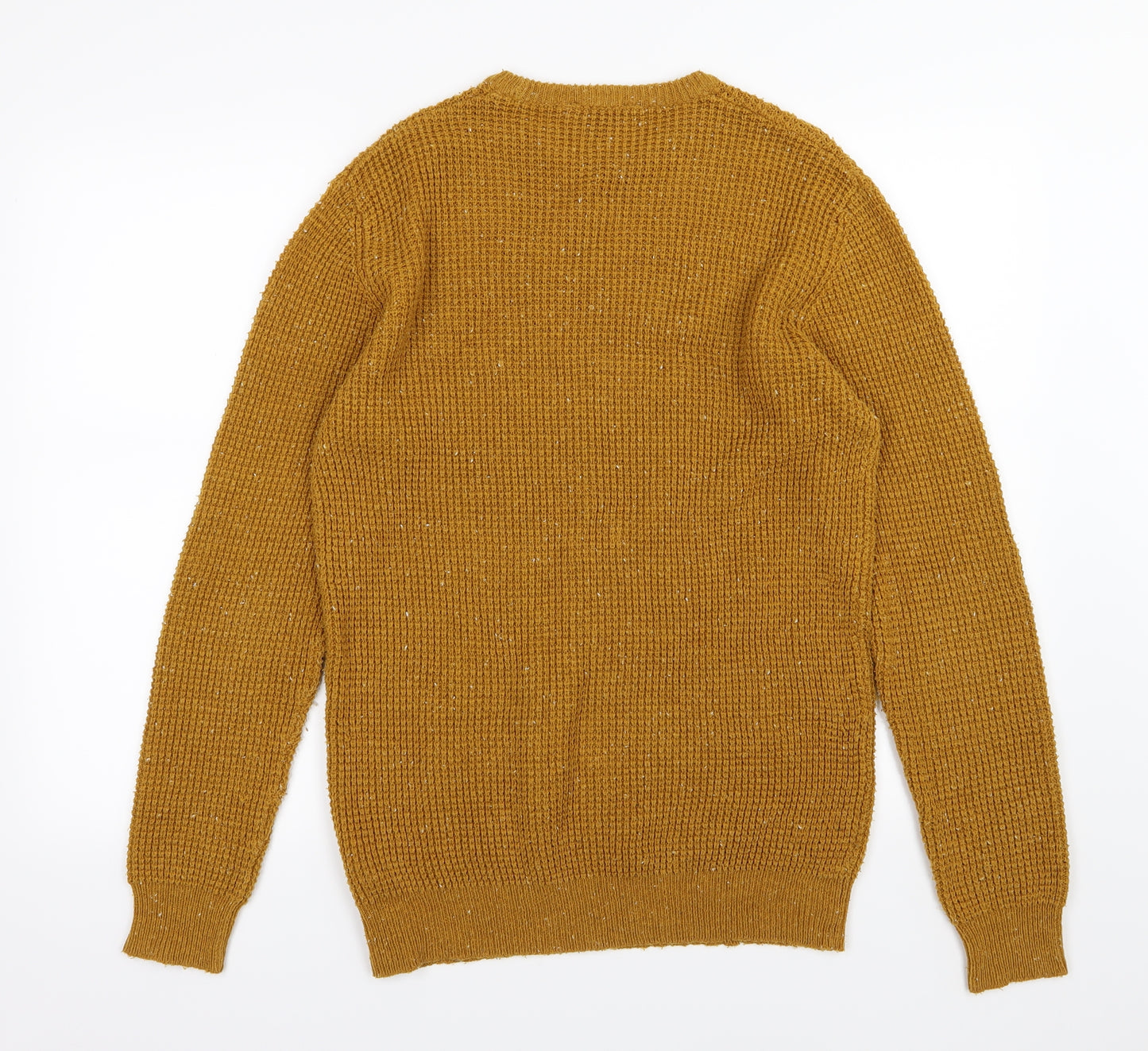 Cedar Wood State Mens Brown  Knit Pullover Jumper Size S