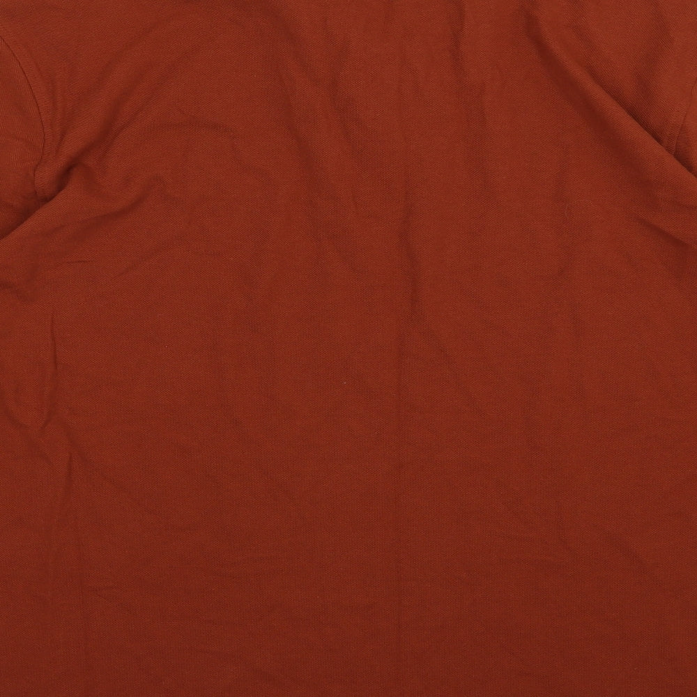 Marks and Spencer Mens Brown    Polo Size 2XL