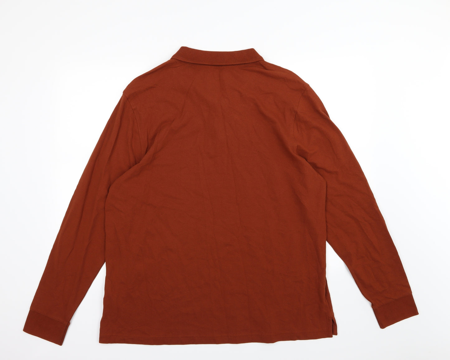 Marks and Spencer Mens Brown    Polo Size 2XL