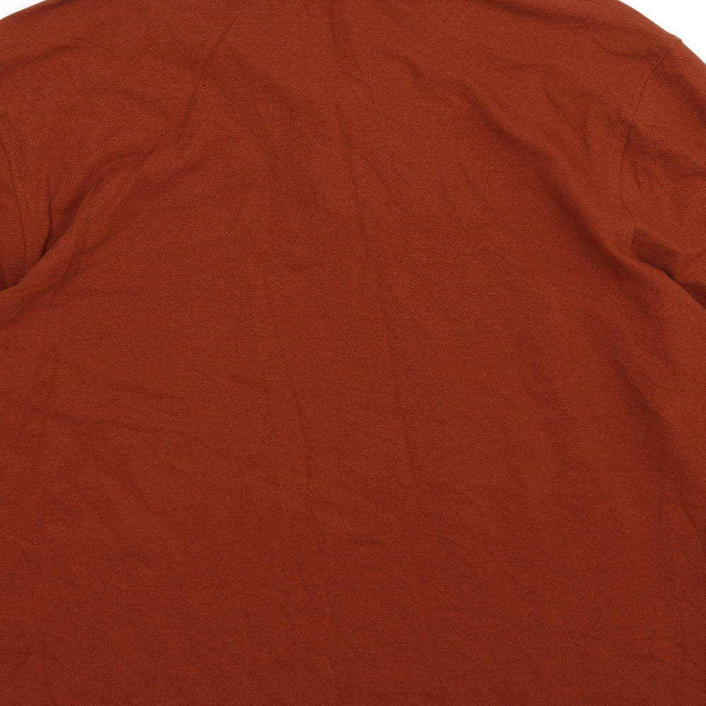 Marks and Spencer Mens Brown    Polo Size 2XL