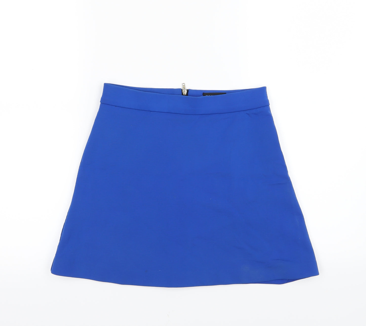 Topshop Womens Blue   A-Line Skirt Size 8