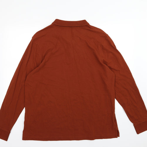 Marks and Spencer Mens Brown    Polo Size 2XL