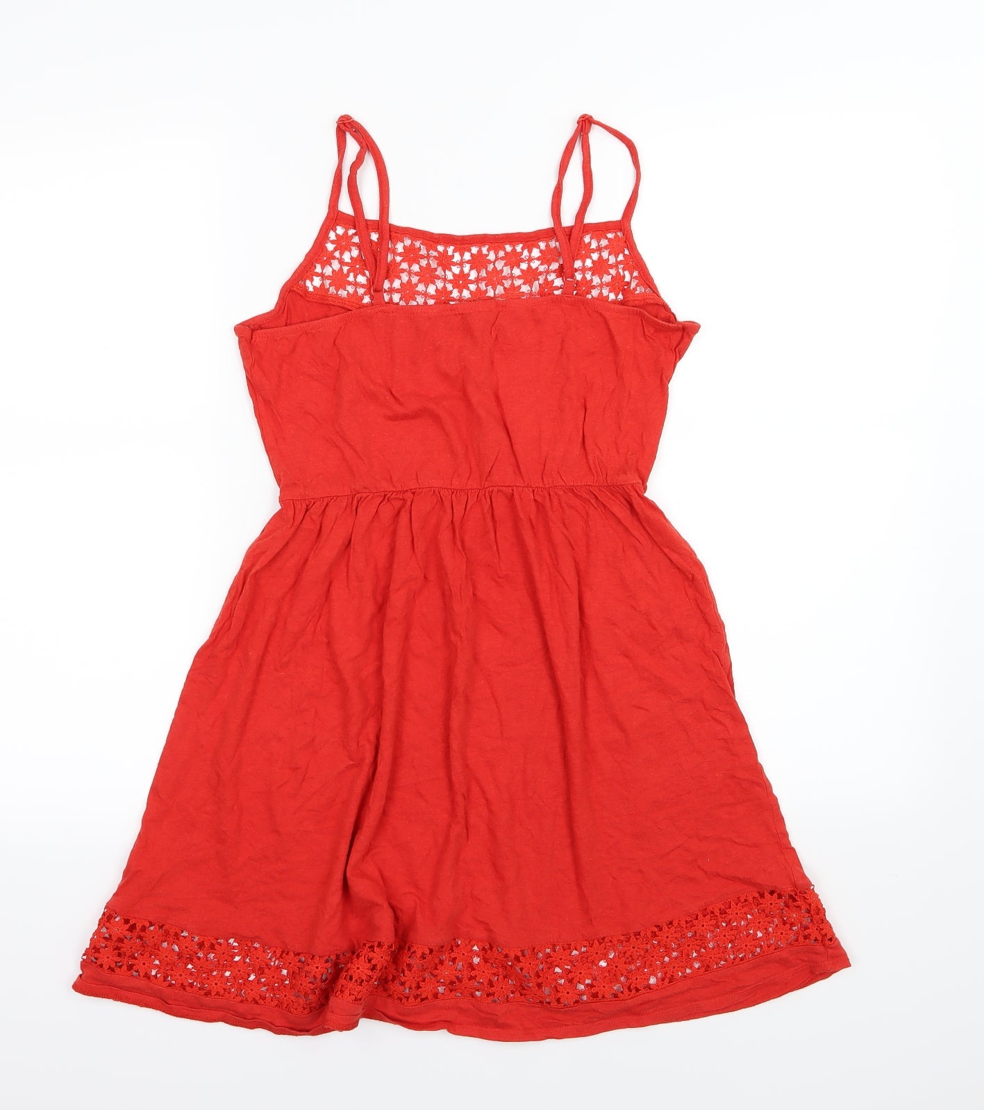 Atmosphere Womens Red  Jersey Basic Blouse Size 10