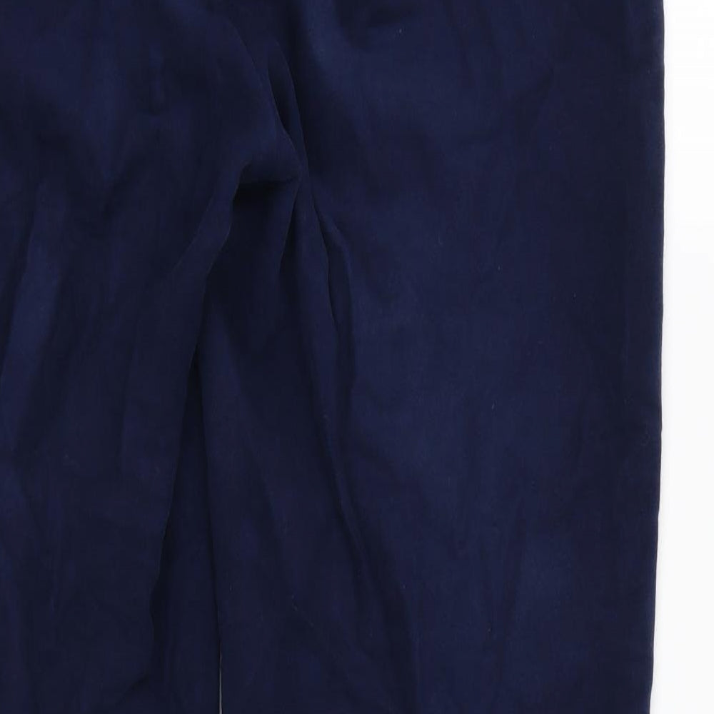 Marks and Spencer Mens Blue   Trousers  Size 36 L31 in