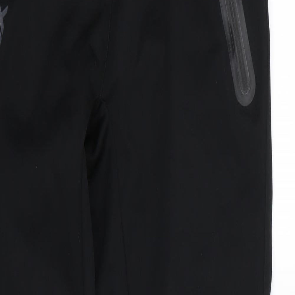 DLX Womens Black   Jogger Trousers Size 28 in L31 in