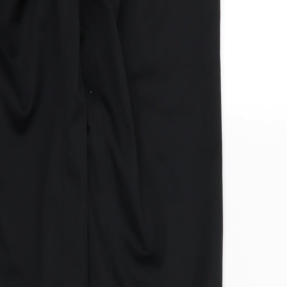DLX Womens Black   Jogger Trousers Size 28 in L31 in