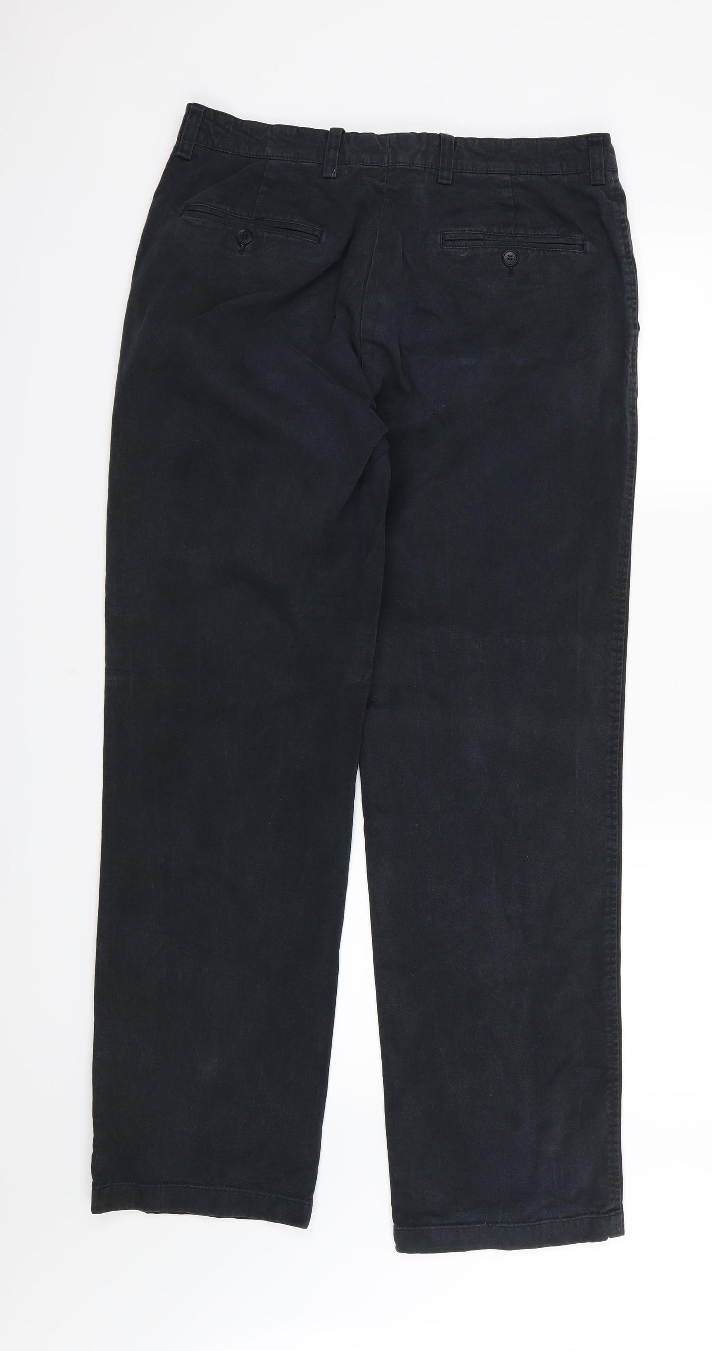 John Lewis Mens Blue   Trousers  Size 34 L32 in