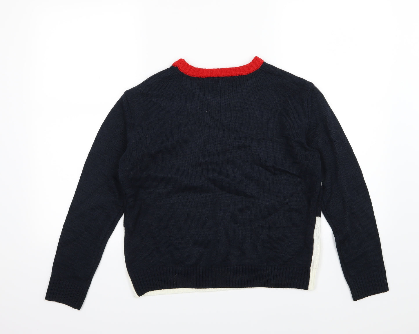 Divided by H&M Womens Multicoloured  Knit Pullover Jumper Size S  - Christmas Elf