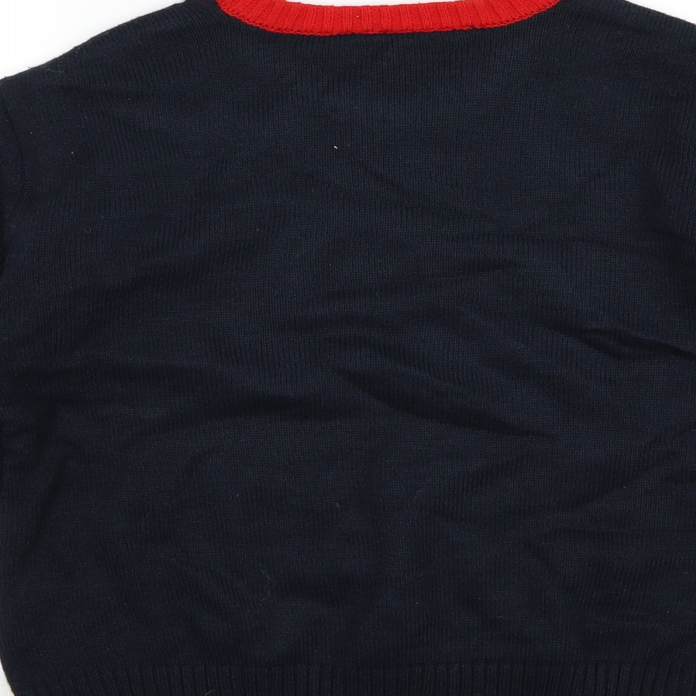 Divided by H&M Womens Multicoloured  Knit Pullover Jumper Size S  - Christmas Elf