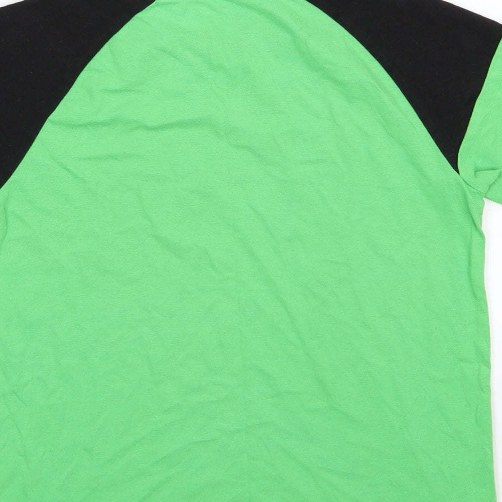 Nike Boys Green  Jersey Basic T-Shirt Size S
