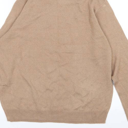 Brave Soul Womens Brown  Knit Pullover Jumper Size 12