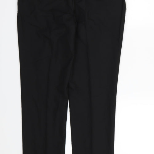NEXT Womens Black  Rayon Trousers  Size 34 L33 in