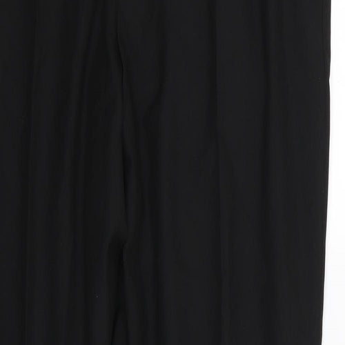 NEXT Womens Black  Rayon Trousers  Size 34 L33 in