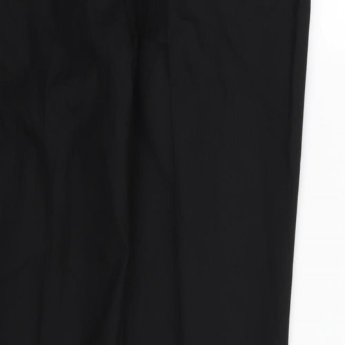 NEXT Womens Black  Rayon Trousers  Size 34 L33 in