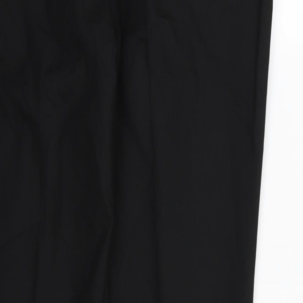 NEXT Womens Black  Rayon Trousers  Size 34 L33 in