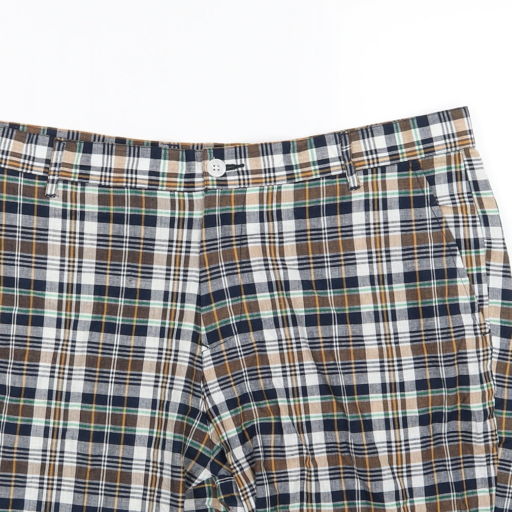 Preworn Mens Multicoloured Striped  Chino Shorts Size 38
