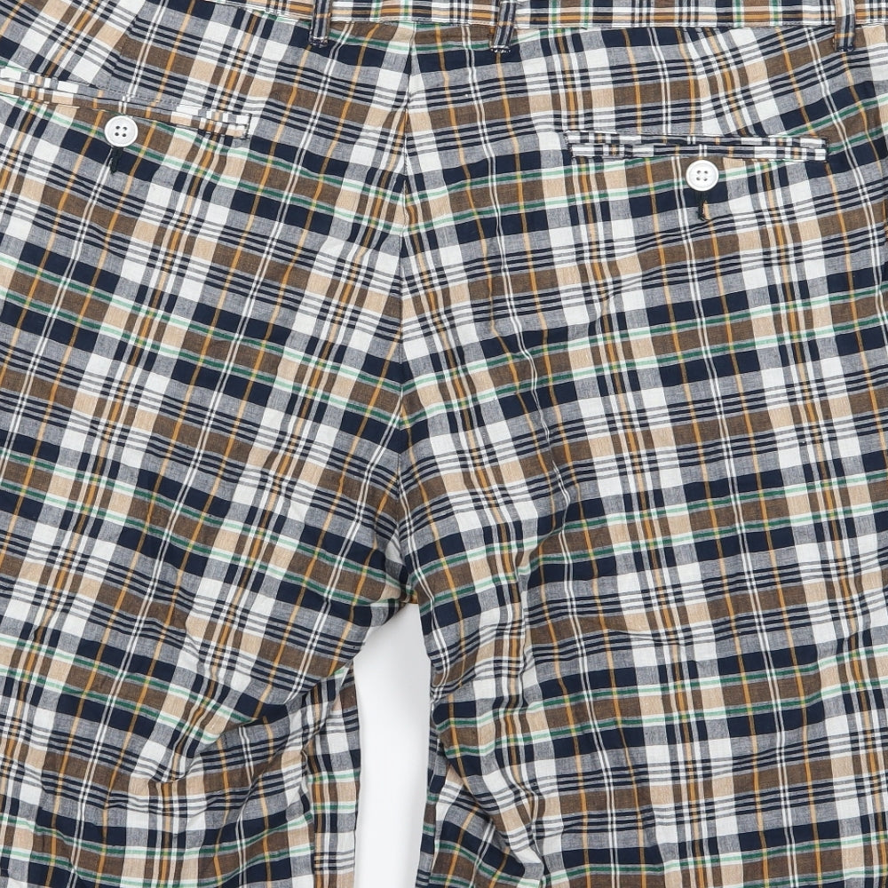 Preworn Mens Multicoloured Striped  Chino Shorts Size 38