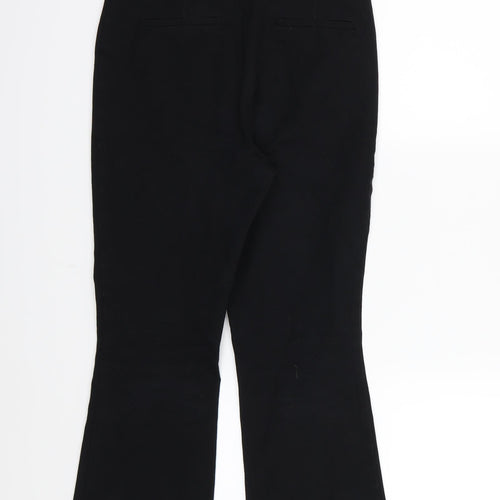 Per Una Womens Black   Cropped Trousers Size 8 L22 in