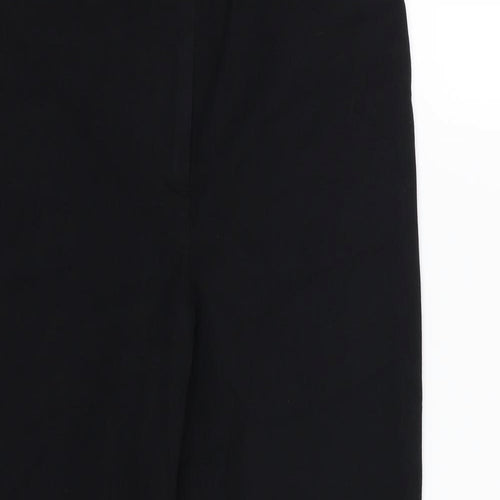 Per Una Womens Black   Cropped Trousers Size 8 L22 in