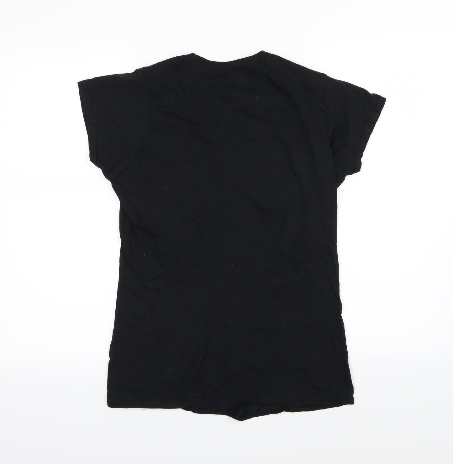 Preworn Womens Black  Jersey Basic T-Shirt Size M  - NASA