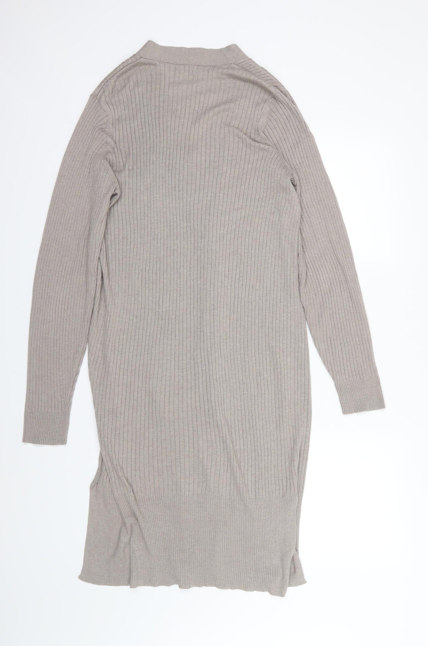 F&F Womens Brown  Knit Cardigan Jumper Size 18
