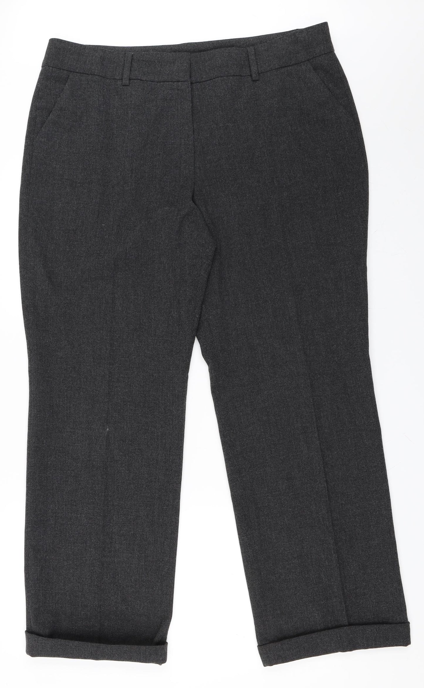 Hirsch Womens Grey   Trousers  Size 20 L30.5 in