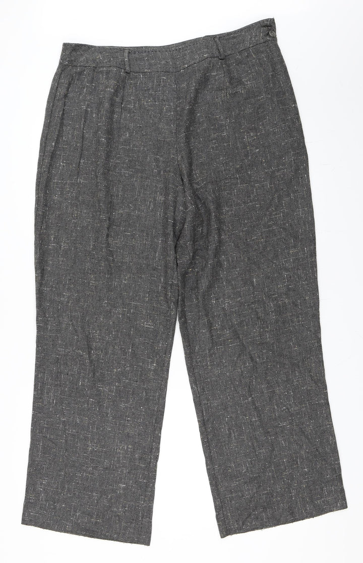 Klass Womens Grey Trousers Size 18 L30 in
