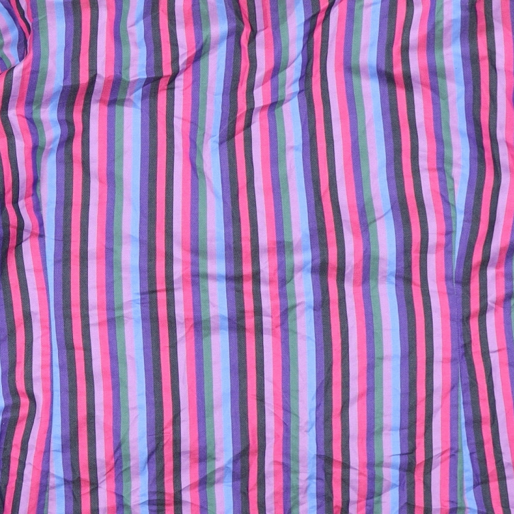 Marks and Spencer Mens Pink Striped   Button-Up Size XL