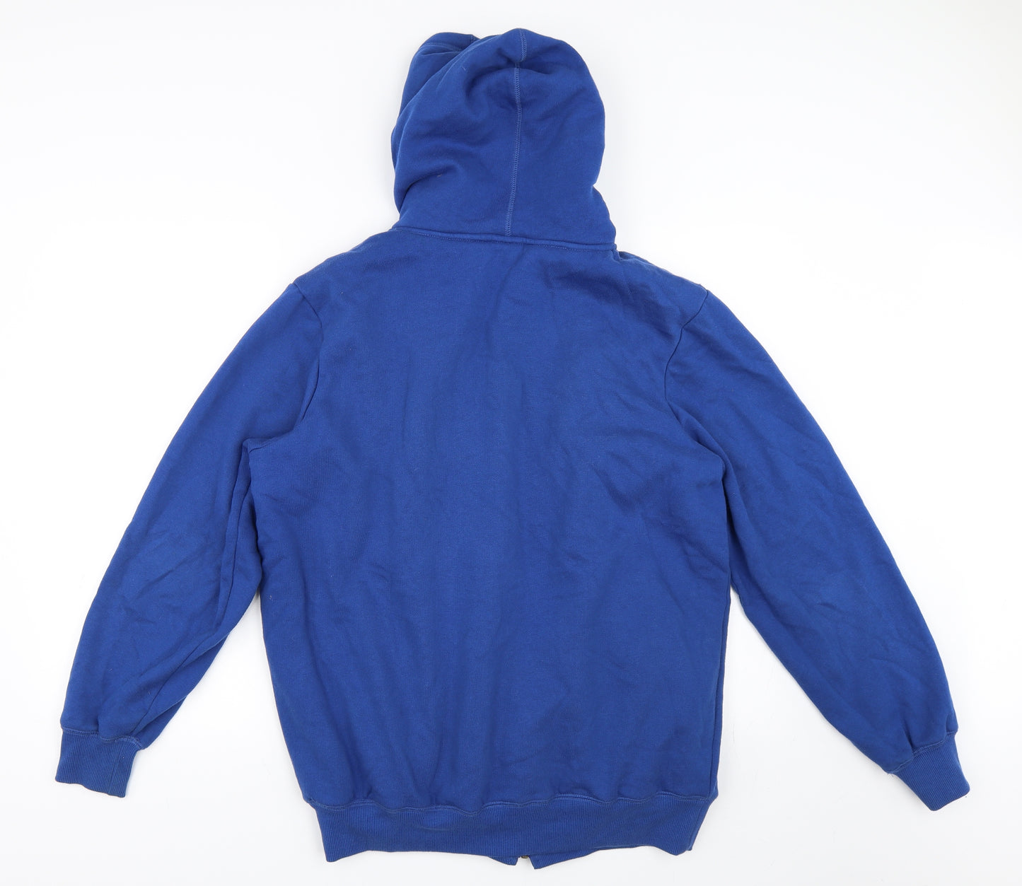 Cotton Traders Mens Blue   Full Zip Hoodie Size M