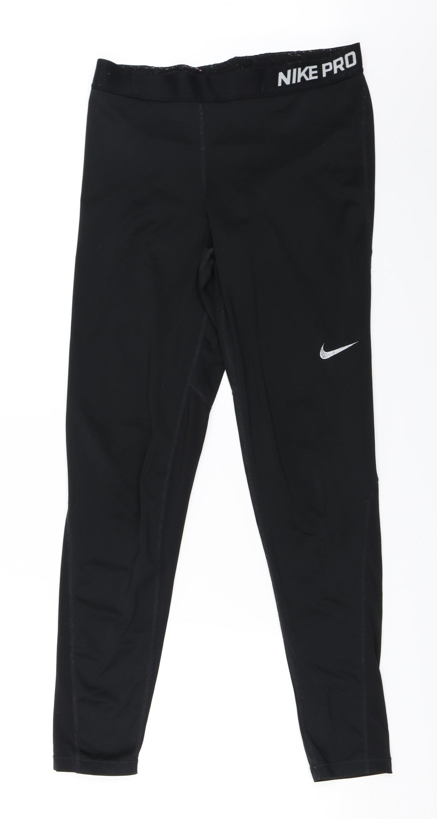 Nike Womens Black   Capri Leggings Size L L28 in