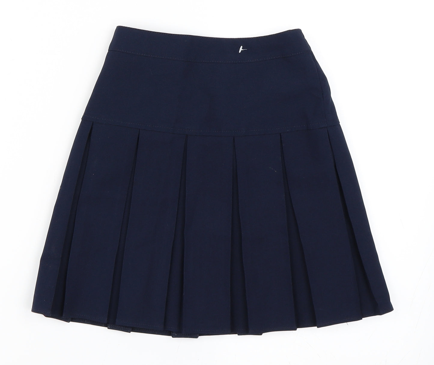Preworn Girls Blue   Skater Skirt Size 4-5 Years - School Skirt