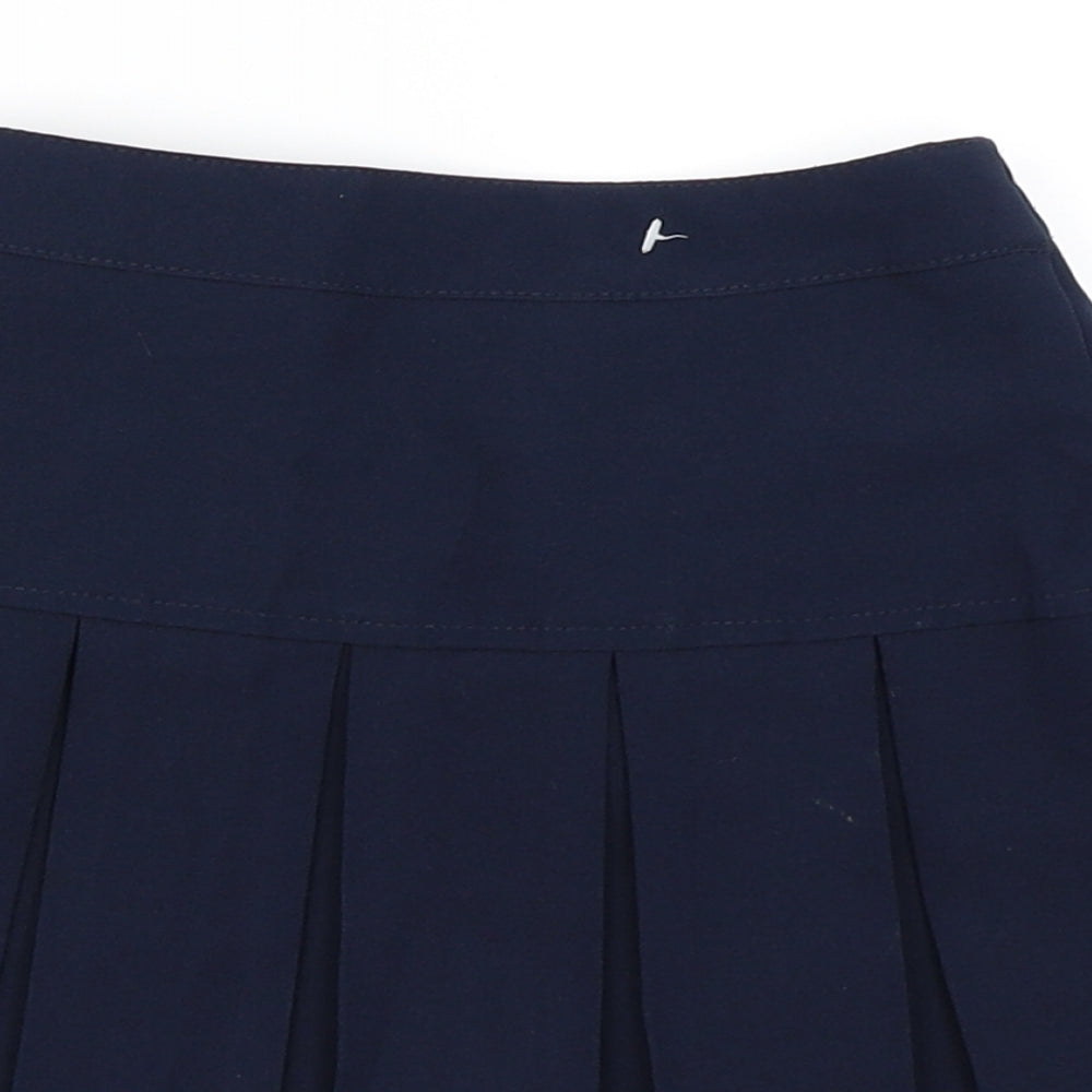 Preworn Girls Blue   Skater Skirt Size 4-5 Years - School Skirt