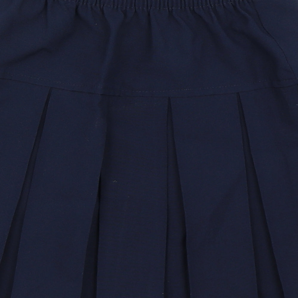 Preworn Girls Blue   Skater Skirt Size 4-5 Years - School Skirt