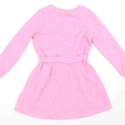 George Girls Purple   Skater Dress  Size 6-7 Years