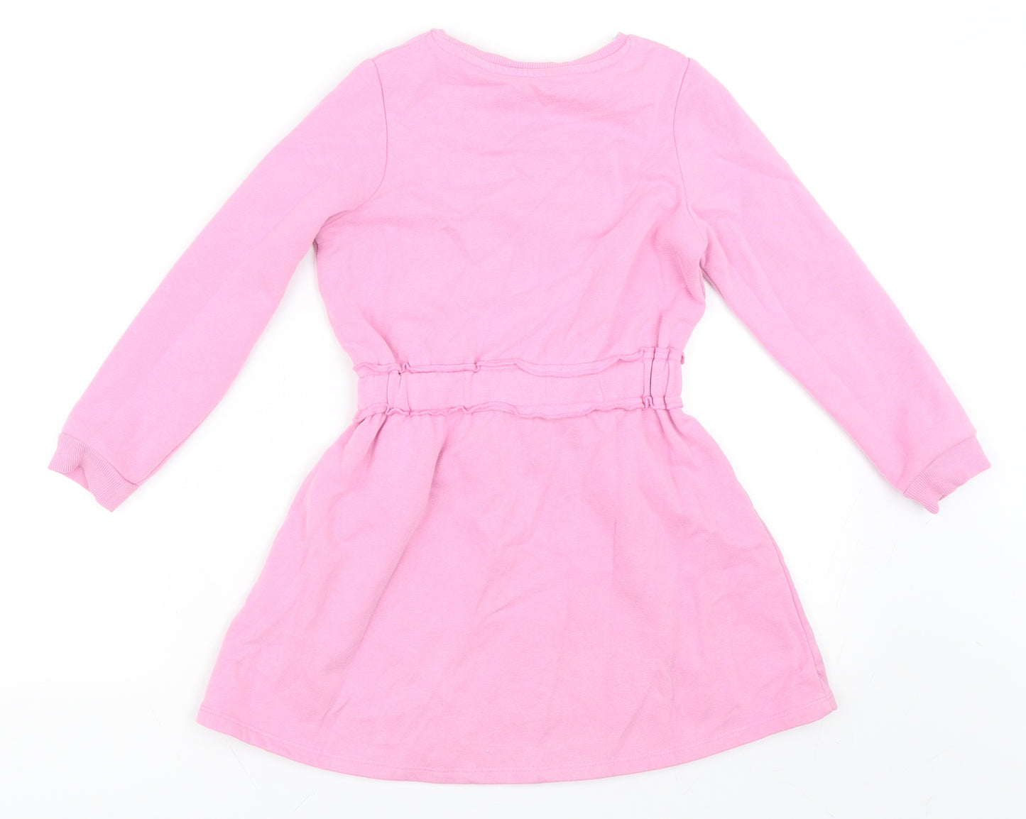 George Girls Purple   Skater Dress  Size 6-7 Years