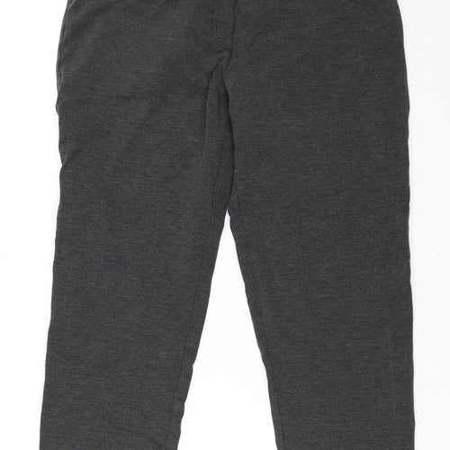 James Lakeland Womens Grey   Cropped Trousers Size L L26 in