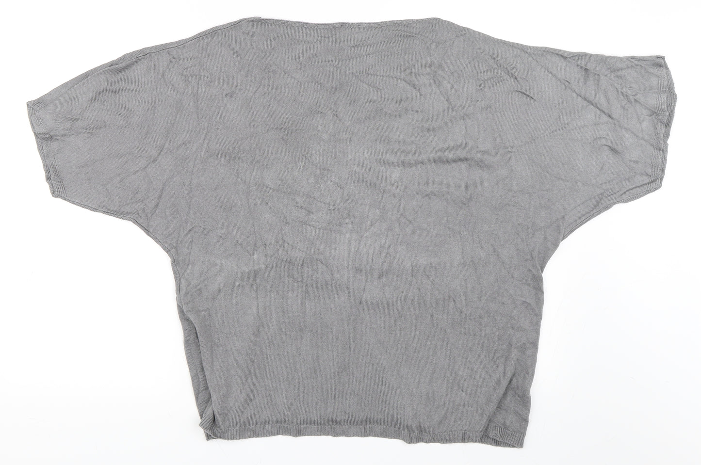 Chic & Pop Womens Grey   Pullover Jumper Size XL
