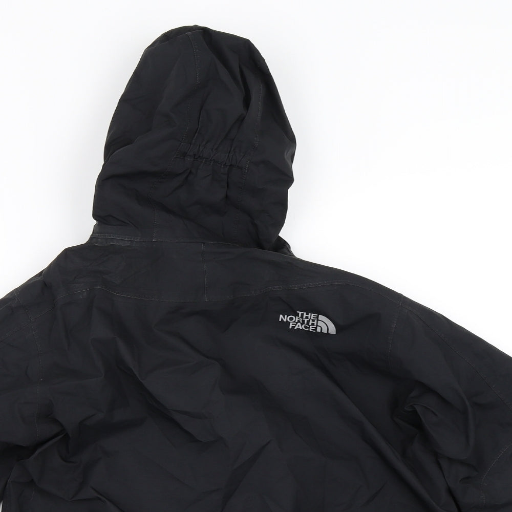 The North Face Womens Black   Windbreaker Coat Size L