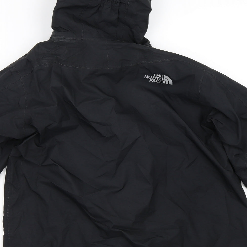 The North Face Womens Black   Windbreaker Coat Size L