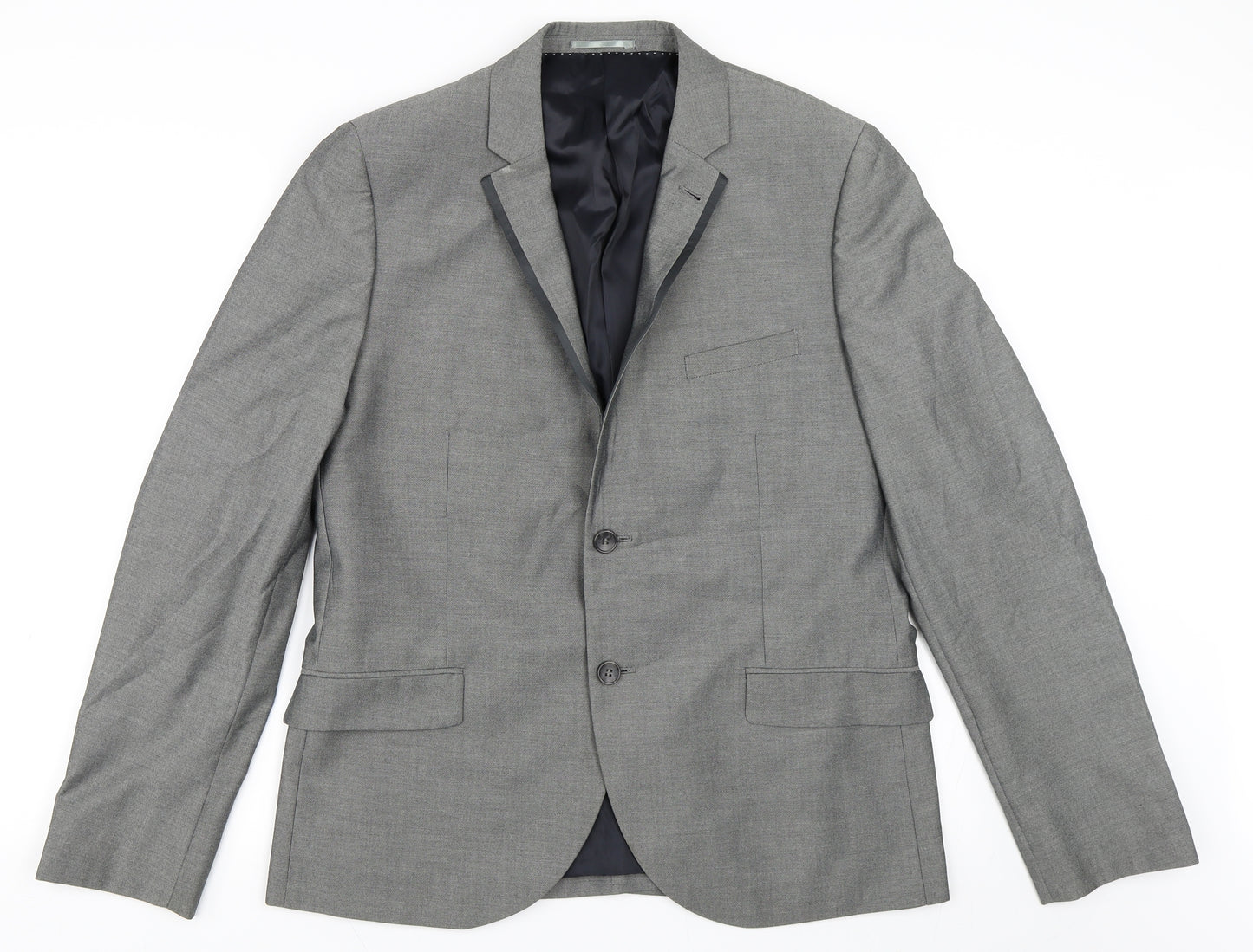 Topman Mens Grey   Jacket Blazer Size 42