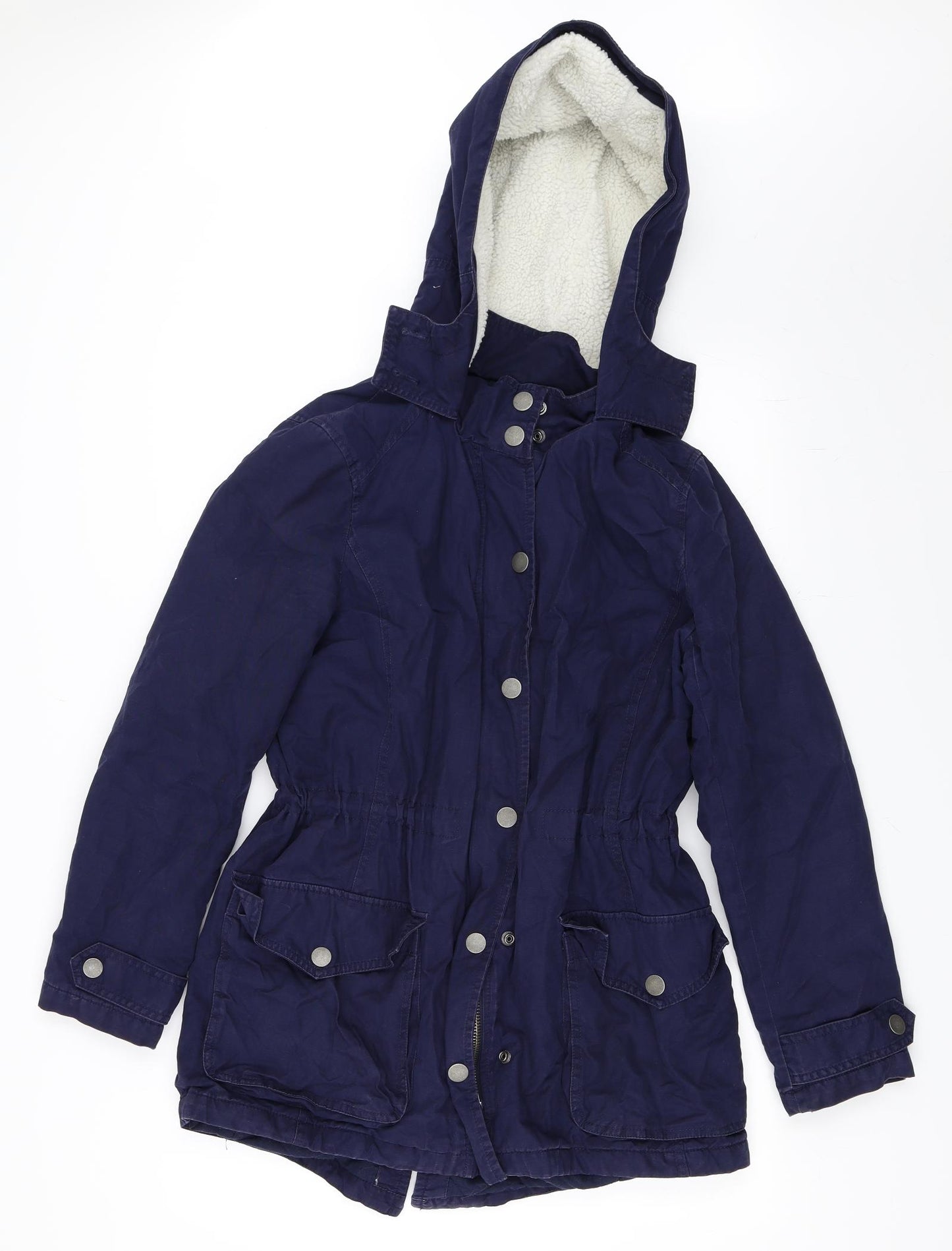 Gap Womens Blue   Parka Coat Size M