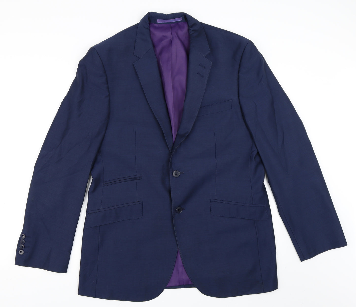 Marks and Spencer Mens Blue   Jacket Blazer Size 40