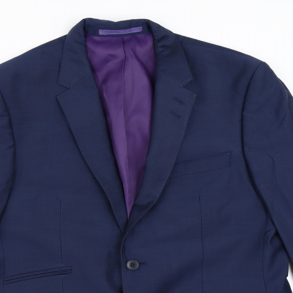 Marks and Spencer Mens Blue   Jacket Blazer Size 40