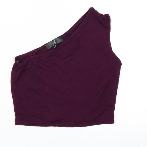 Missguided Womens Purple   Basic Tank Size 4