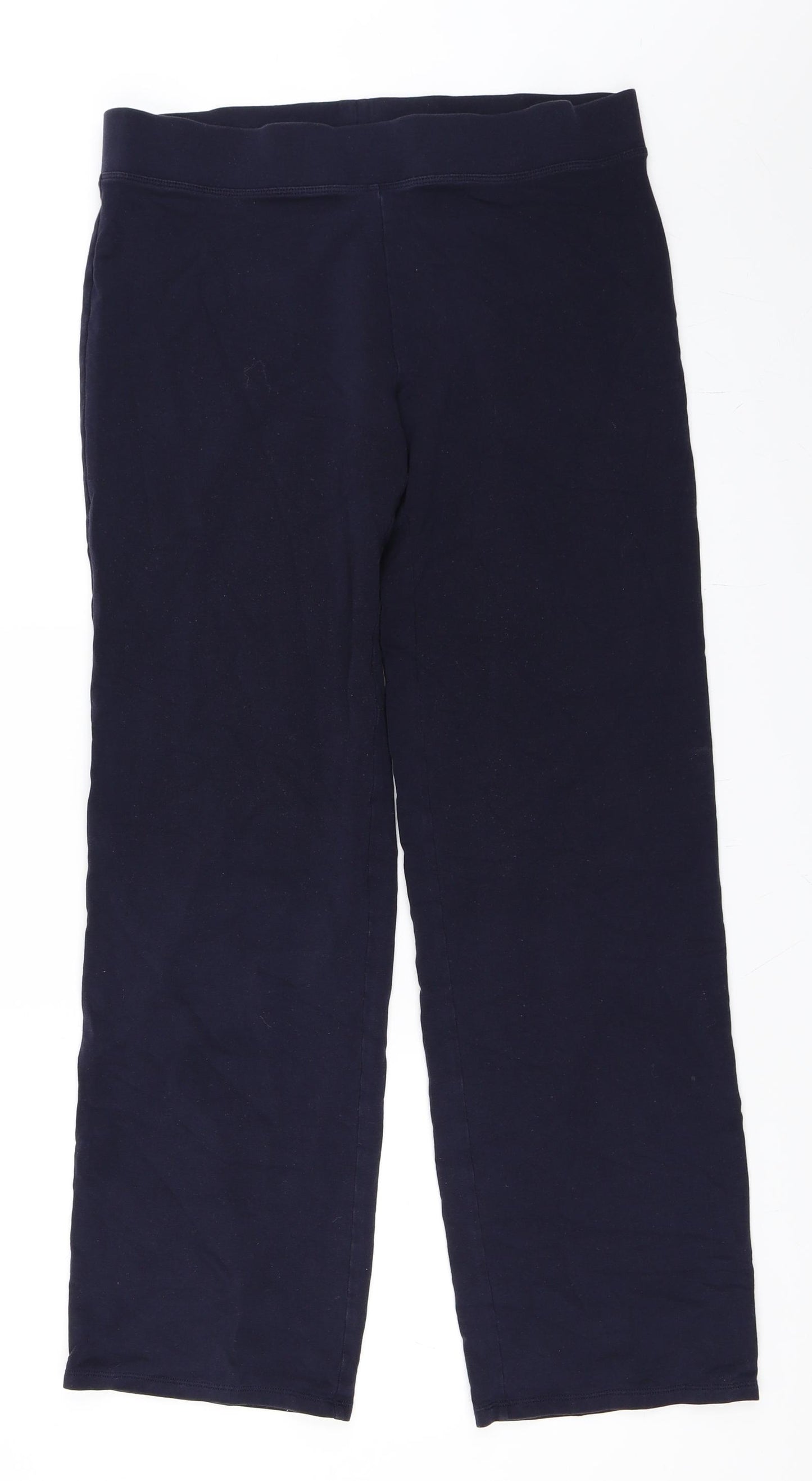 Marks and Spencer Womens Blue   Sweatpants Trousers Size 12 L29 in