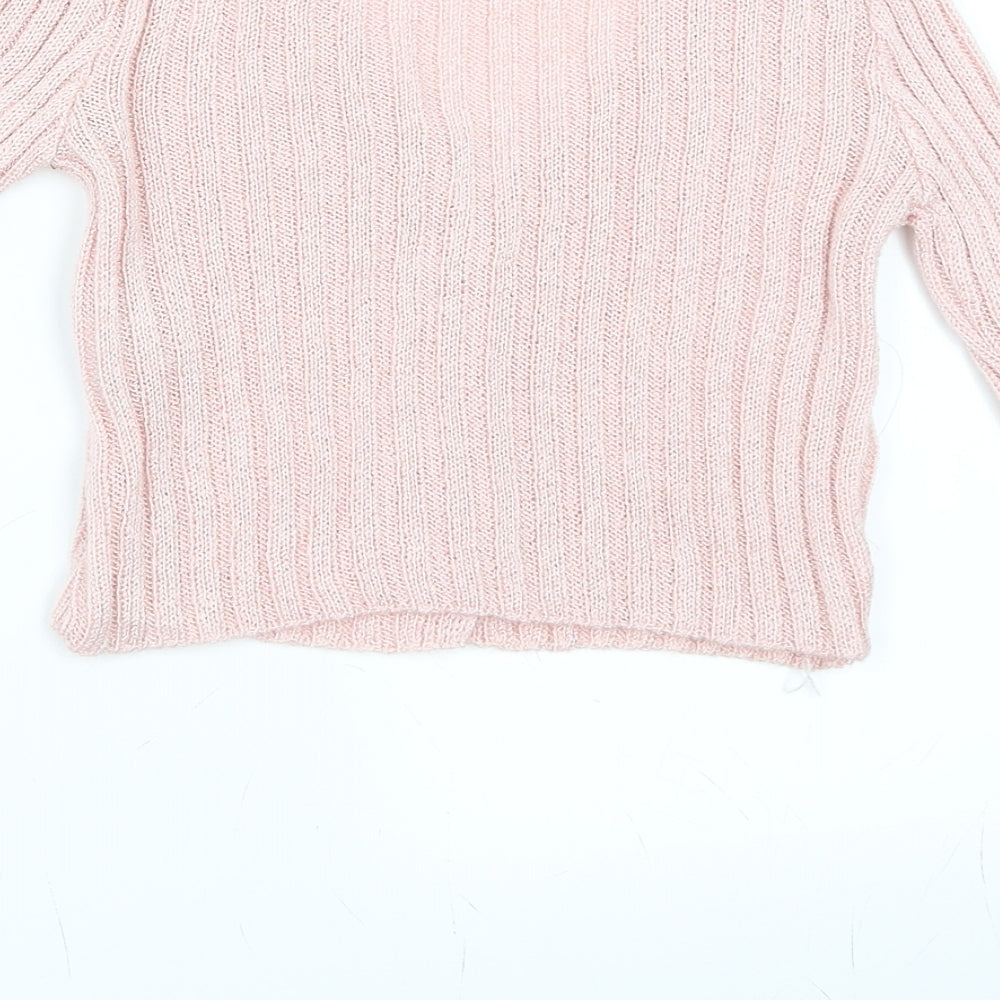 Nasty Gal Womens Pink   Cardigan Jumper Size S