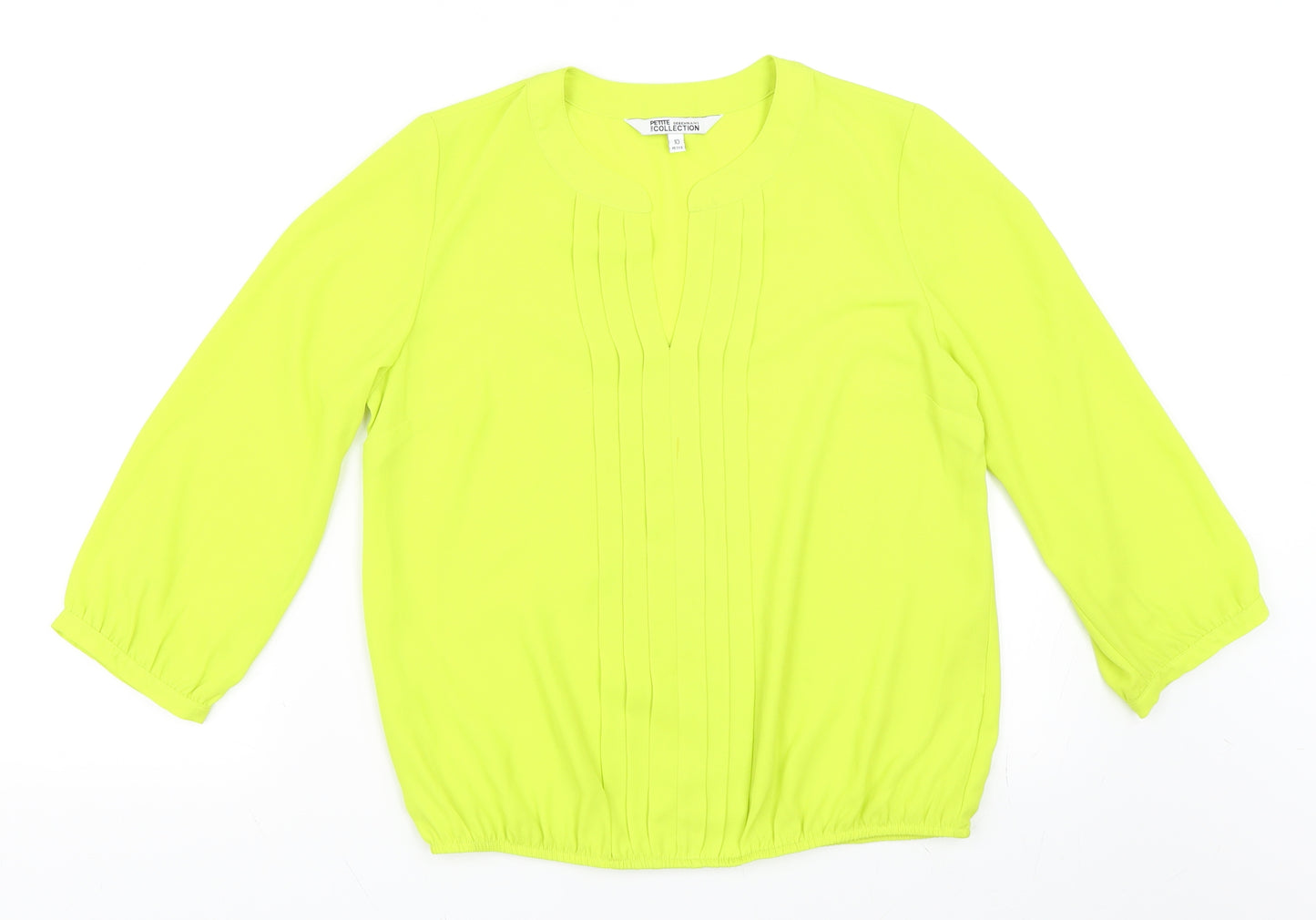Debenhams Womens Green   Basic Blouse Size 10
