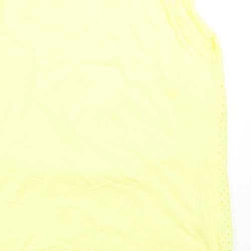 Marks and Spencer Womens Yellow   Basic Tank Size M